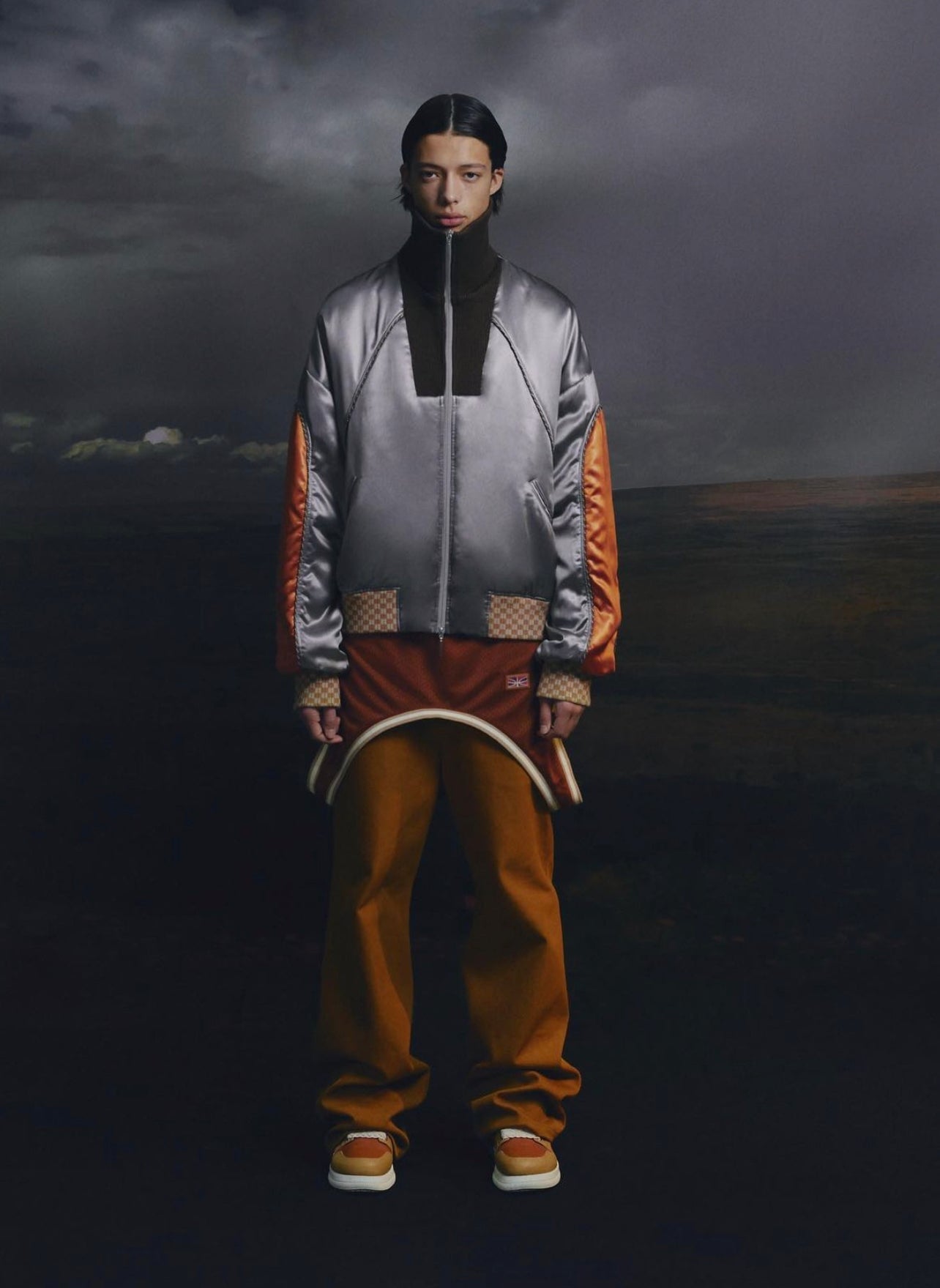 Kobe full-zip souvenir jacket Namesake