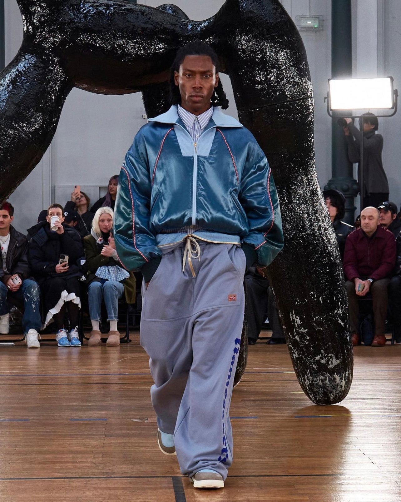 Kobe full-zip souvenir jacket Namesake