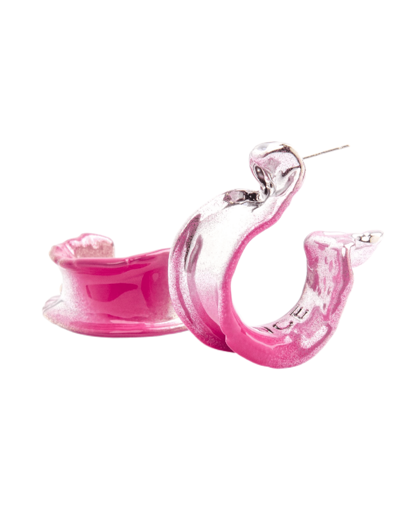 Silver Pink Faïence Hoops DEFAÏENCE