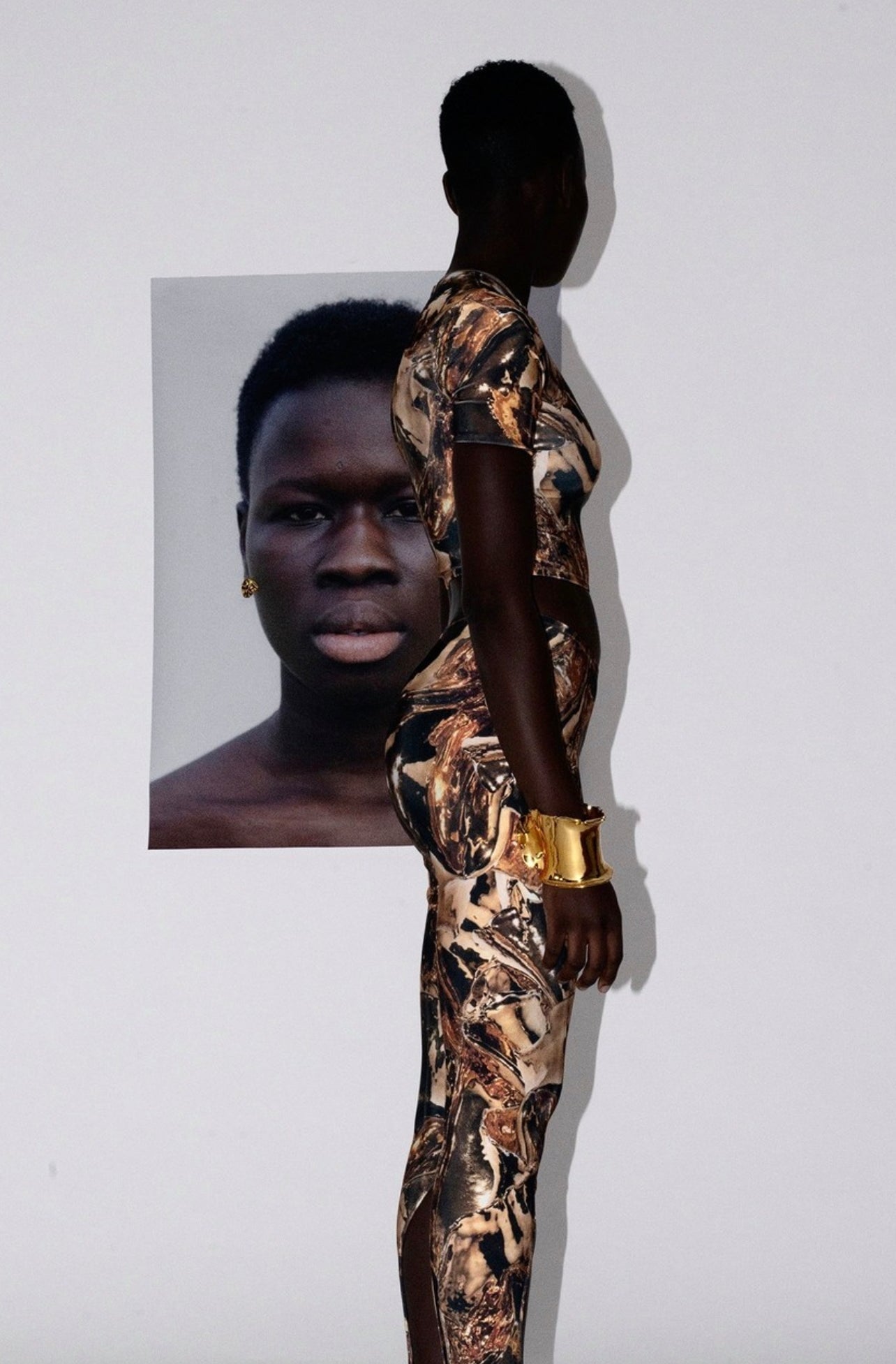 Gold Majolica Bracelet DEFAÏENCE