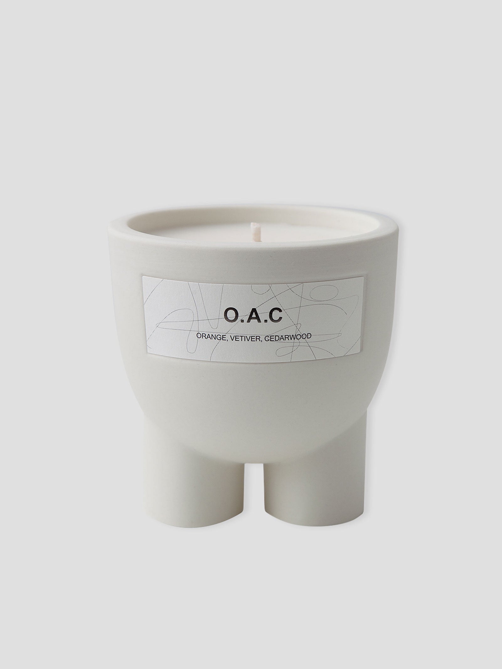 "OAC" Candle RBOW