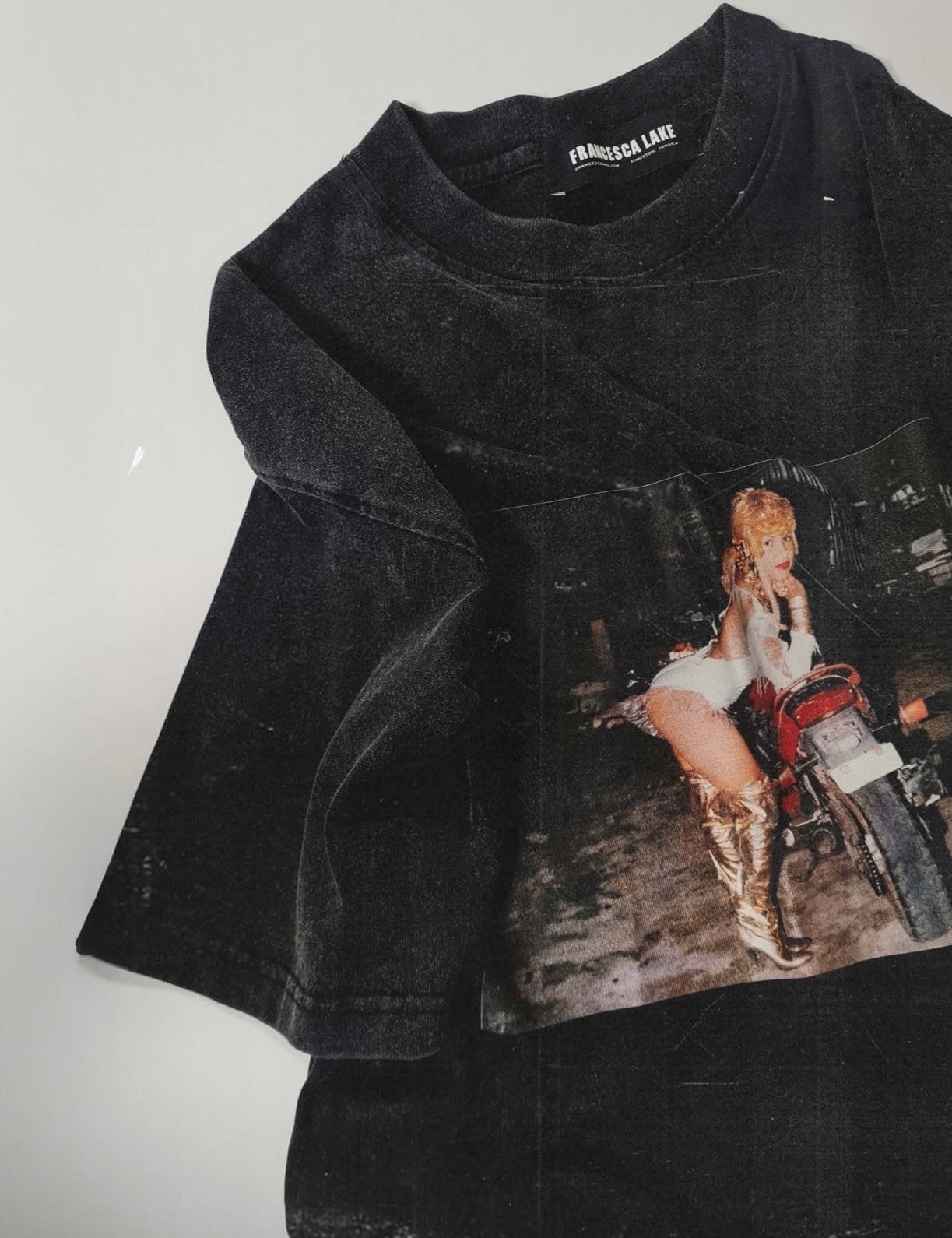 Vintage Washed Dancehall Queen T-Shirt Francesca Lake 