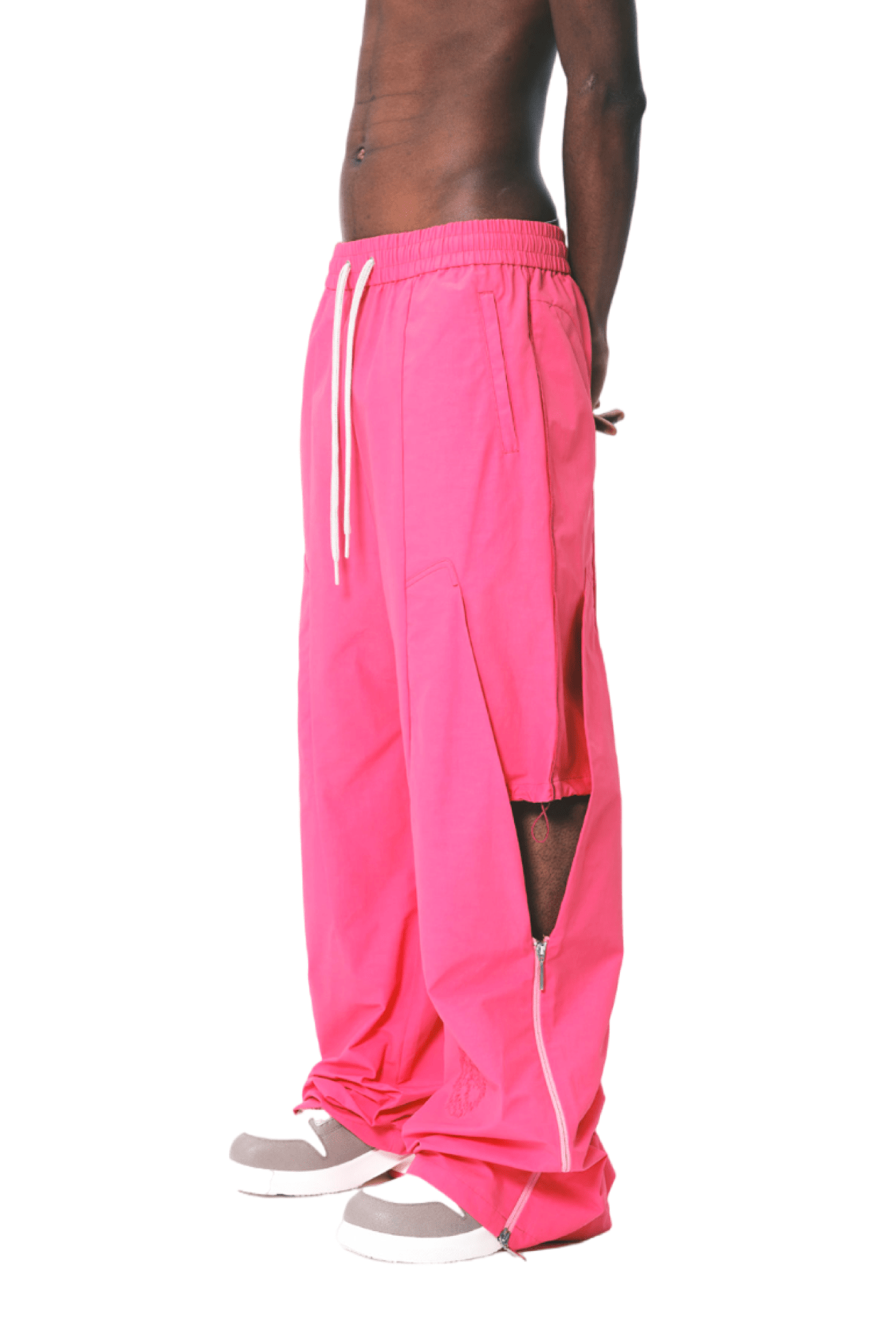 Mens nylon discount warm up pants