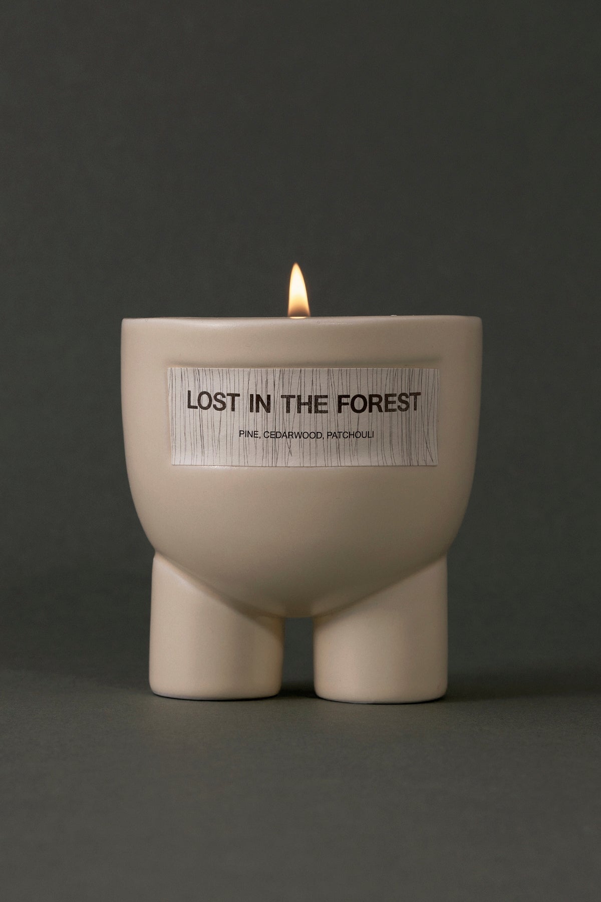 "Lost In The Forest" Candle RBOW 